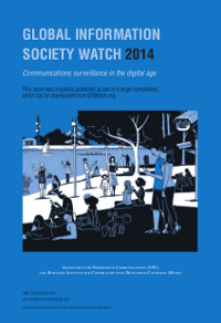 Cover GISWatch Report 2014