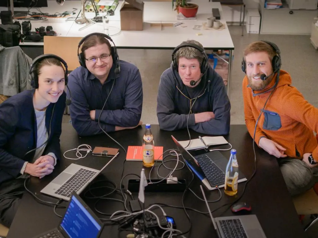 Foto des Netzpodcast-Teams