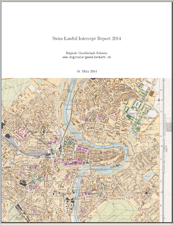 Swiss Lawful Intercept Report 2014: Digitale Gesellschaft beleuchtet Überwachungsmassnahmen