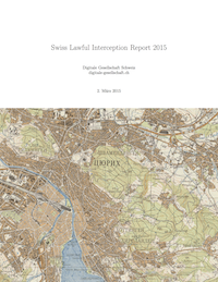 Swiss Lawful Interception Report 2015
