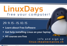 LinuxDays Zürich, 29.9.-15.10.2015