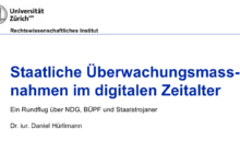 Das Recht auf Privatsphäre vs. staatliche Überwachungsmassnahmen im digitalen Zeitalter