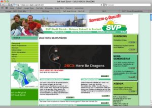 SVP-Website: Here be Dragons