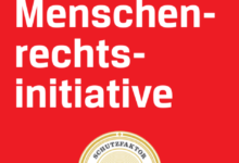 Rote Karte für die Anti-Menschenrechtsinitiative