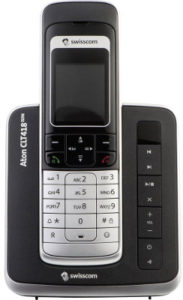 Bild von einem Swisscom ISDN-Telefon