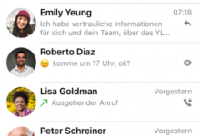 Threema (iOS) Screenshot