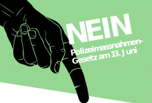 NGO-Koalition sagt Nein zum Polizeimassnahmen-Gesetz