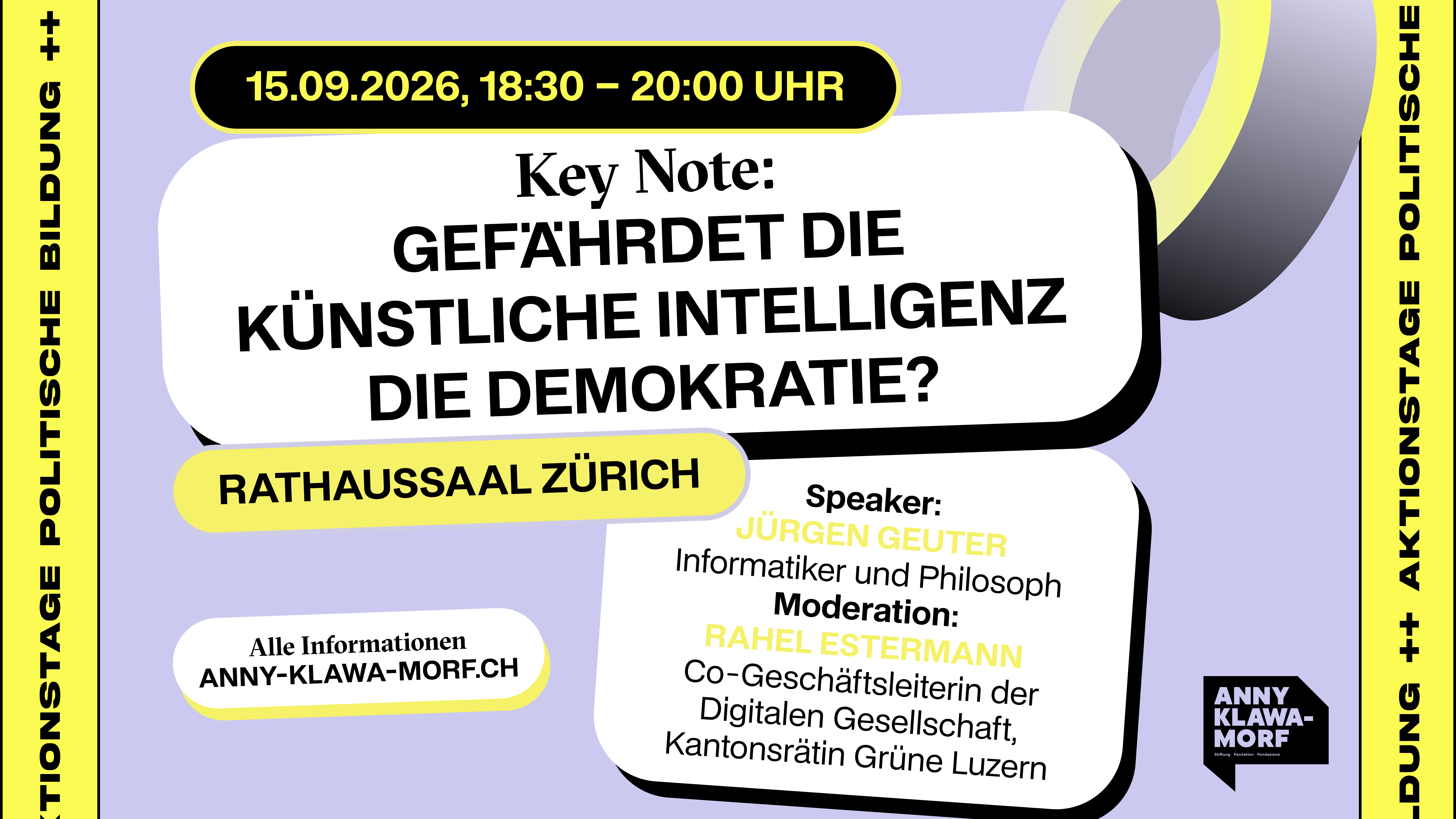 Gefährdet die künstliche Intelligenz die Demokratie? Im Gespräch mit tante